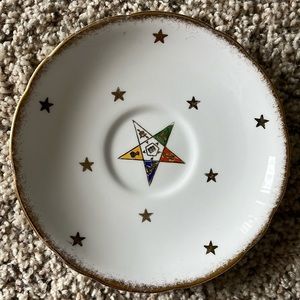 Eastern Star Collectible Tea Plate